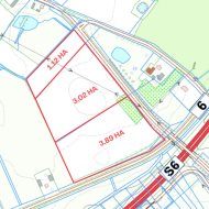 Działka inwestycyjna przy drodze S6 w Modlimowie 