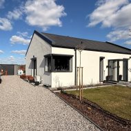 Nowoczesny dom parterowy- ogród zimowy Goleniów