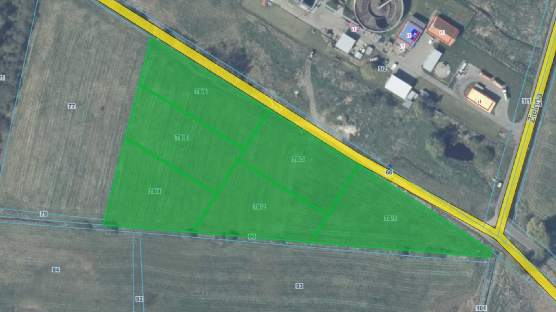 Działka na sprzedaż