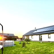 Nowy parterowy dom wolnostojący 