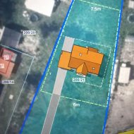 Działka Dołuje z kanalizacją . Warunki zabudowy. 