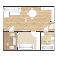 Kołobrzeg apartament nad morzem, taras i mp w hali