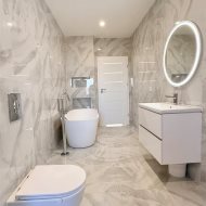 Nowy dom parterowy w Konikowie.