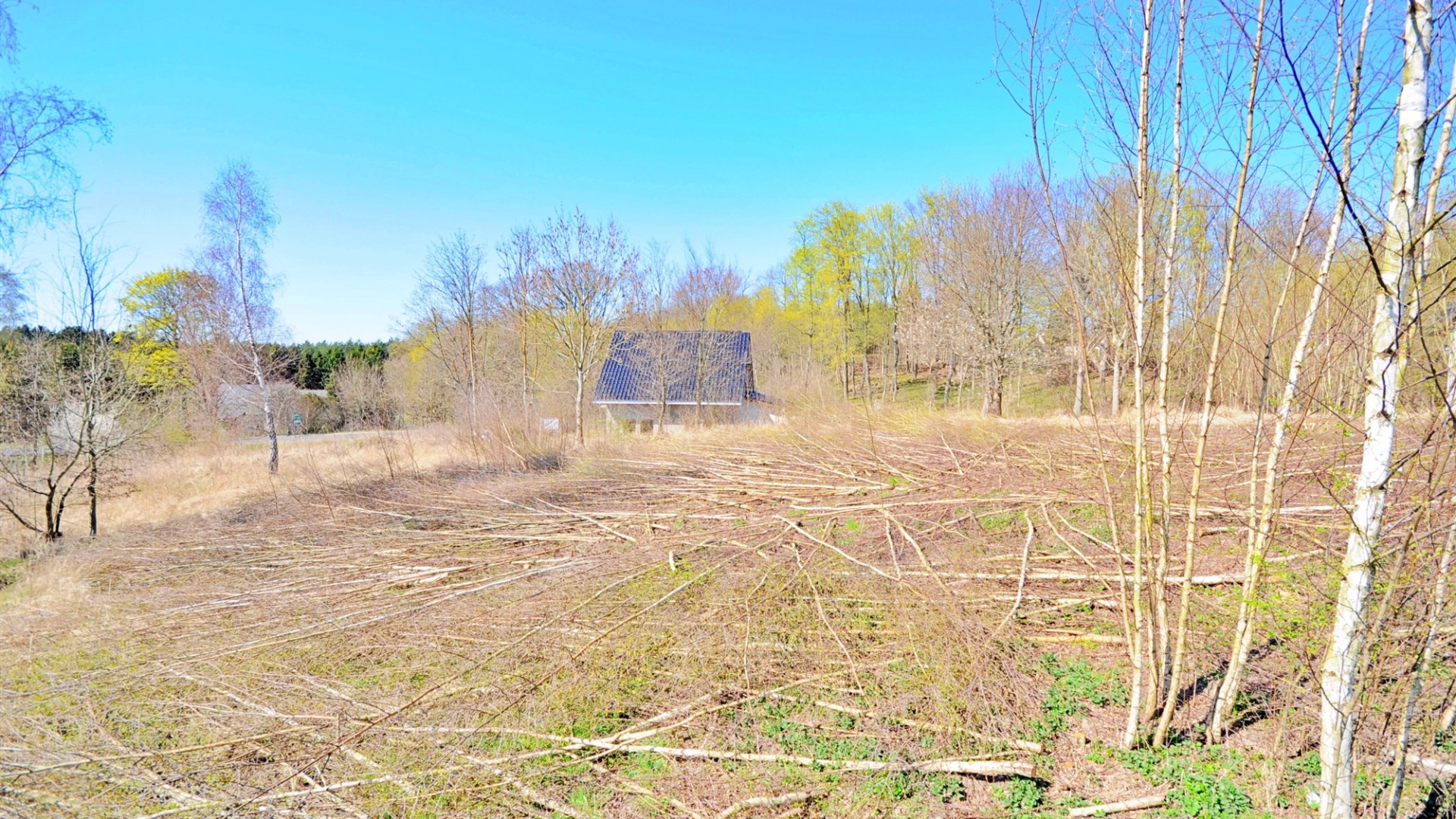 Malownicza działka budowlana w Pustarach.