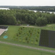 1/4 W DZIAŁCE rolnej nad malowniczym jeziorem