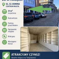 Lokal w centrum miasta , blisko Katedry.