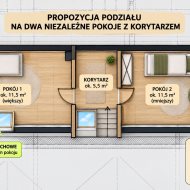 Dwupoziomowe 3/4 pokoje | ponad 100 m² | 2 balkony